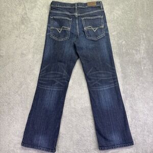 Cody James Boys' Dark Wash Stretch Bootcut Western Jeans Size 18 adj Waist